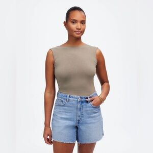 Madewell Curvy Perfect Shorts Mid-Length - Altoona Wash